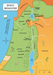 Israel Jesus Map